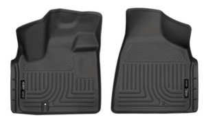 Dodge Grand Caravan Floor Liners - Front - Husky Liners - X-act Contour - Black - `08-`20